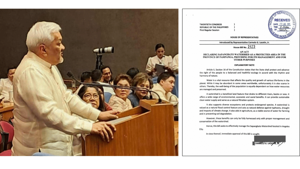 cong-pogi’s-1st-bill:-declaring-sapangbato-watershed-as-protected-area