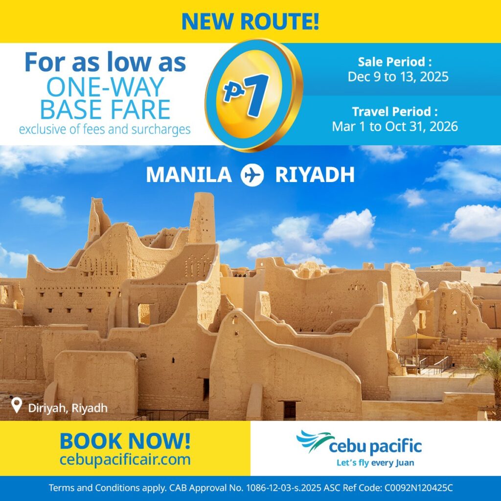 cebu-pacific-to-launch-direct-service-between-manila-and-riyadh