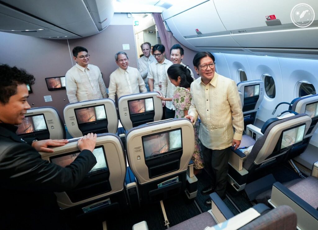 pbbm-leads-launch-of-pal’s-new-airbus-a350-1000