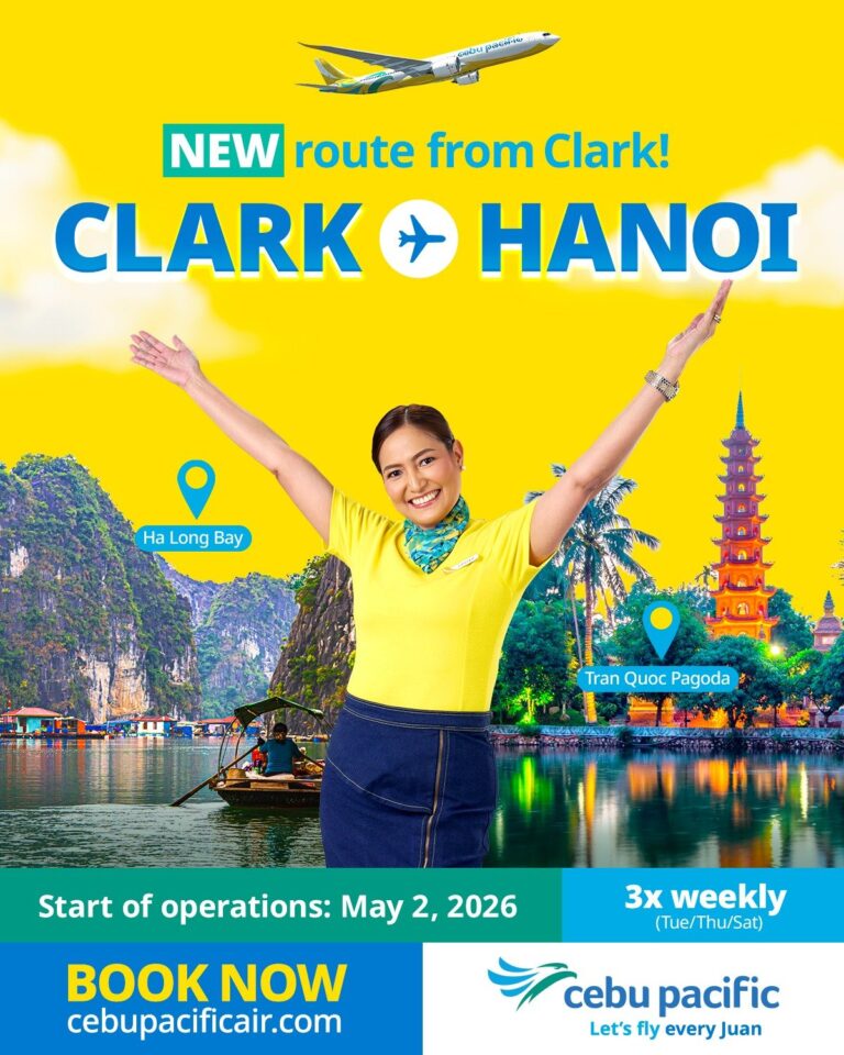 cebu-pacific-to-launch-direct-clark-hanoi-flights-with-piso-sale