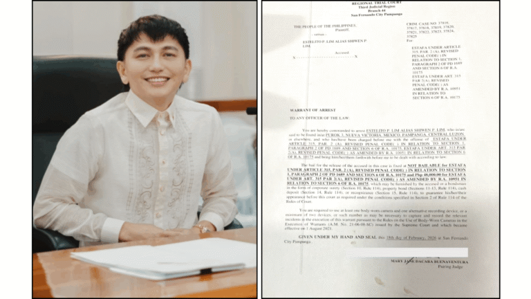 pampanga-bm-shiwen-lim-now-in-police -custody-for-non-bailable-estafa-cases